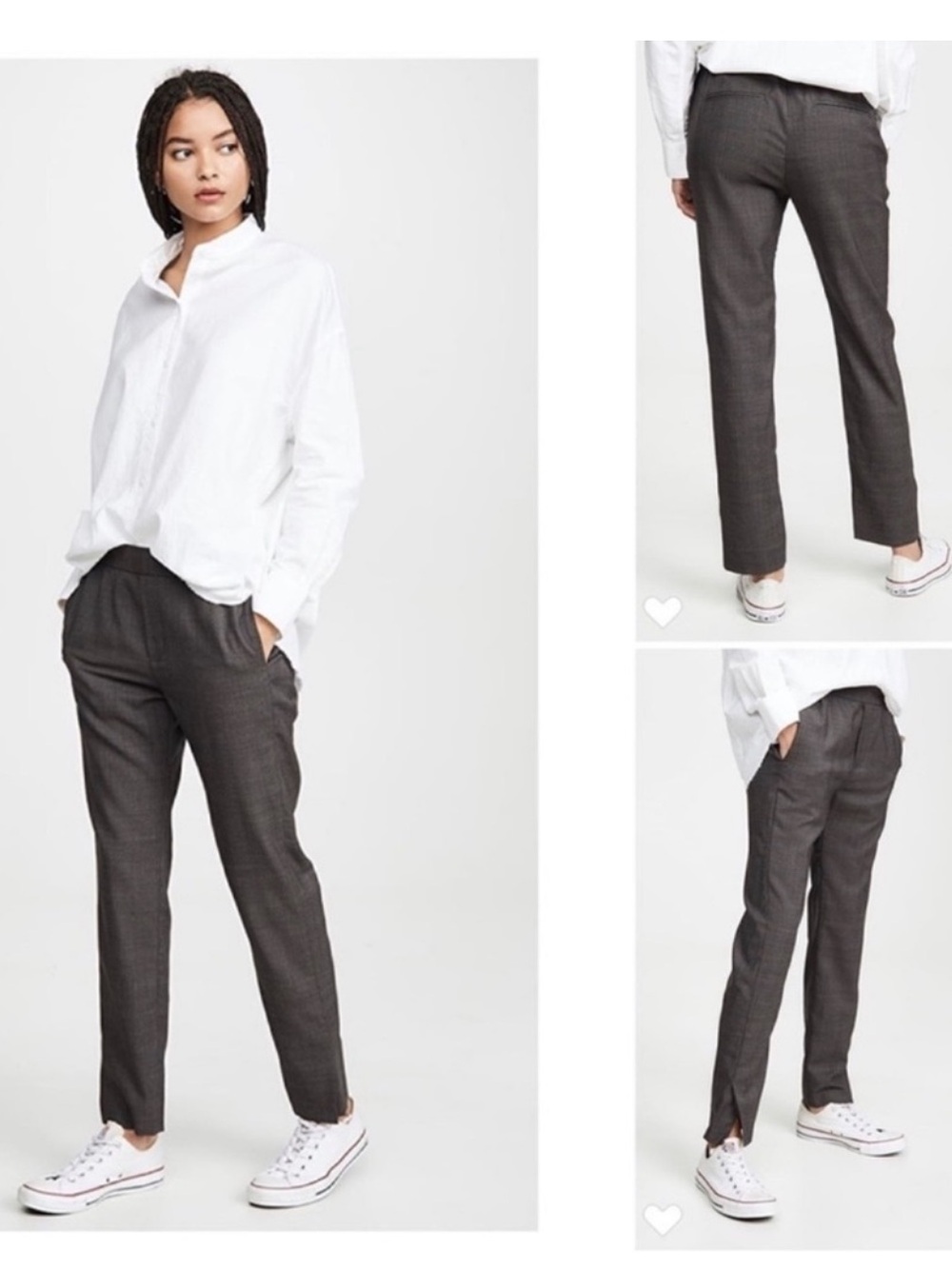 Nili Lotan Chelsea Ankle Pull On Pants Sz 8 Trousers Academia Grandpacore Office